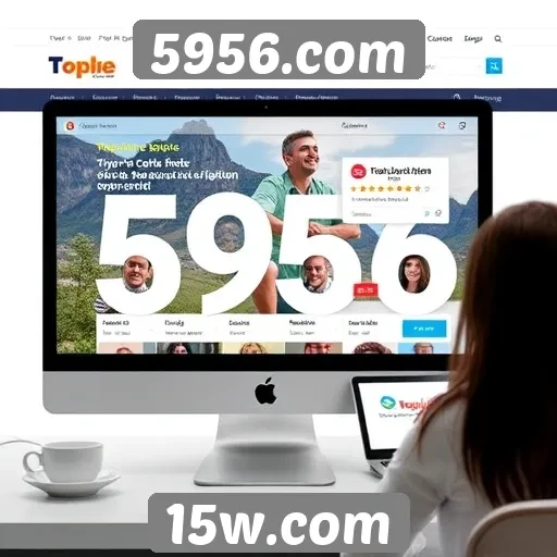 Experiência de usuário no site 5956.com é avaliada positivamente